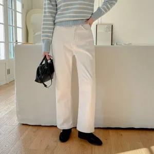 [코코블랑] 코지 밍크기모 코듀로이팬츠(길이선택)