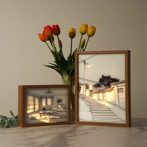 라이트페인팅 LED그림액자 아크릴 액자무드등 인테리어소품