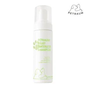 [펫라움][유통기한임박] 릴리프 워터리스 샴푸 200ml / 강아지 고양이 샴푸 /무향