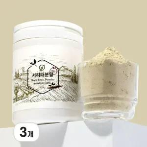 100% 순수 국산 서리태 검은콩 분말 가루 270g x3개