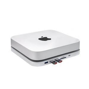 위즈플랫 HM25C PRO C타입 8in1 맥미니 멀티허브 듀얼 도킹스테이션