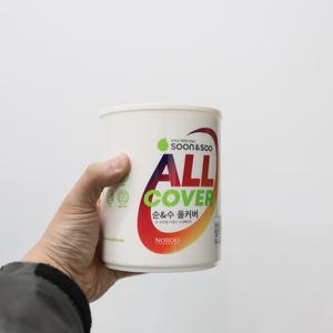 노루페인트 순수 올커버 1L 백색 친환경 다용도용 벽지/목재/철재