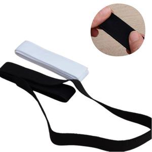 1.2M 넓은고무밴드 수예용고무줄 흰색 검정색 바지허리 옷수선 고무줄