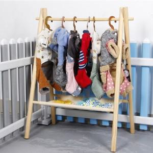 좋은 유아행거 아기 옷행거 어린이 베이비 원목 나무걸이 어린이