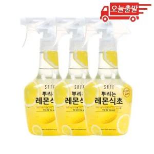 오늘출발 세이프 뿌리는 레몬식초 400ml 3개