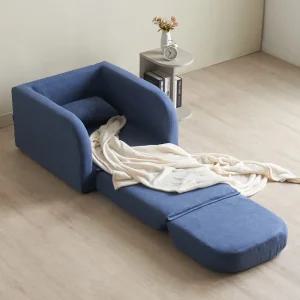 무료배송혜택_주드 1인 3단 접이식 소파베드 패브릭 쇼파침대 (아이방 손님