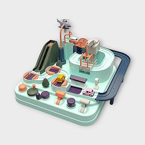 빙글빙글 어드벤쳐 미니 자동차 트랙 장난감 미니카 레일 유아 남아선물