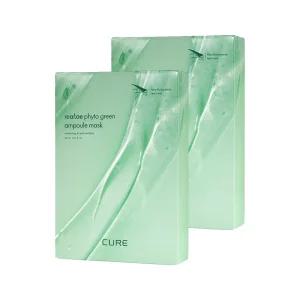 [10%+카드12%] 김정문알로에 리알로에 피토 그린 앰플 마스크팩 10매 2개