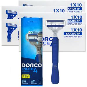 도루코 4중날 페이스4 면도기 50개 휴대용 일회용 여행용 출장용 골프 사우나 목욕탕
