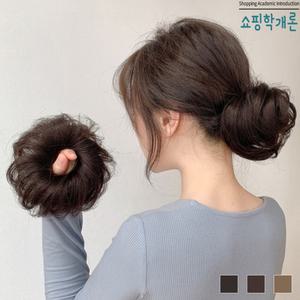 쇼핑학개론 똥머리가발 올림머리가발 곱창밴드 똥머리 당고 만두 헤어피스