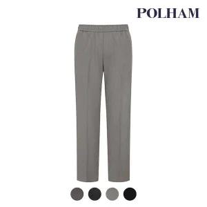[폴햄] 남성 기모 세미와이드핏 밴딩 슬랙스 팬츠_PHD4PP1033