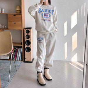 [기타]기모 텍사스 맨투맨 조거팬츠 트레이닝세트