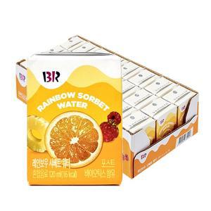 배스킨라빈스 과즙워터 레인보우샤베트 120ml x 24개입