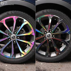 티볼리에어 차량 휠마스크 17인치 18인치 카본 프리즘 홀로그램 휠 데칼 스티커 기스방지 튜닝 용품