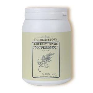 [유통기한 임박] 더허브스토리 버블바스 파우더, 쥬니퍼베리, 1000g, 1개