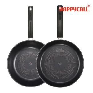 HC해피콜 뉴이지 티타늄 IH 2종 세트 (프라이팬28cm+궁중팬28cm)