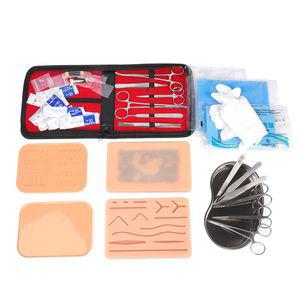 수술 연습 키트 외과 봉합 피부 기구 연습용 세트 바늘 모델  실험