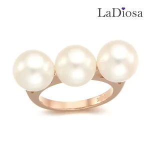 라디오사 14K 진주 여성반지 LK14KY-132R19