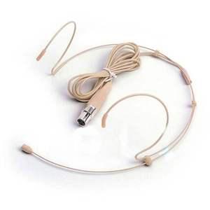 [VELTON MALL]VTM-011 AKG 3핀 호환 초슬림 양쪽 마이크 (양쪽 귀걸이형) 뮤지컬 스킨색 고감도 헤드마이크