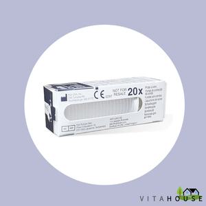 브라운 체온계 전용 렌즈필터캡 1개 (20p) IRT-6030 6510 6520 캡커버 위생 리필용 V