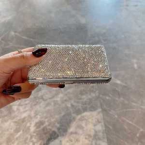 여자 담배케이스 큐빅 슬림 담배갑 파우치 럭셔리 예쁜