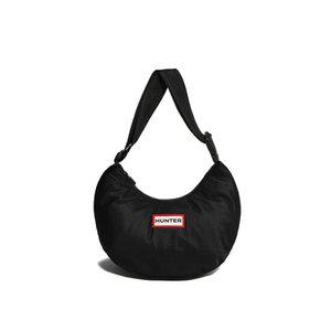 [헌터공식 UNI]오리지날 나일론 미디 호보백-블랙 UBS3601KBMBLK