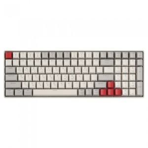 지클릭커 슈퍼히어로 SPK100 저소음 무선 블루투스 기계식 게이밍 키보드 (레트로 레드)