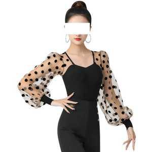 라인 상의 연습 상품 슬림 댄스복 라틴 티 사교 공연 벨리