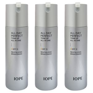 아이오페 맨 올데이 퍼펙트 톤업 올인원 남자올인원 스킨 로션 120ml 3개