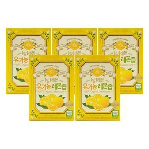 홀베리 1일1레몬 유기농 레몬즙 20g x 14포 x 5박스