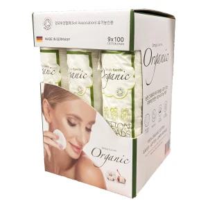 심플리젠틀 유기농 화장솜 900매 코스트코 100매 x 9개 오가닉 천연 순면 패드