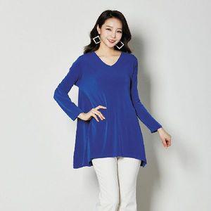 [NS홈쇼핑](강)[까르죠아]화사한A라인브이넥티블라우스[34117200]