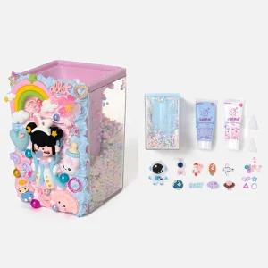 선녀 캐릭터 크림 파츠 연필꽂이 만들기 중학생 수업