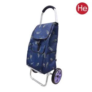 핸드 쇼핑카트 바퀴달린 장바구니 마트 시장캐리어 접이식 손수레