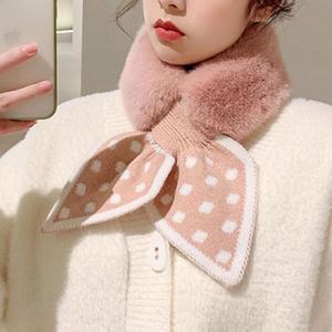 [OFK831P1]겨울 쁘띠 머플러 여자 목도리 방한 털스카프