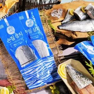 국내산 손질 삼치 8팩 팩당 3토막   총 24토막)