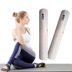 [라임트리] 편백나무 폼롤러 8호봉/요가 스트레칭 마사지