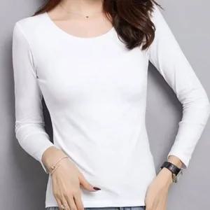 기본 브이넥 티셔츠 홈웨어 여리핏 꾸안꾸 청바지코디 여성맨투맨 여자기본티셔츠