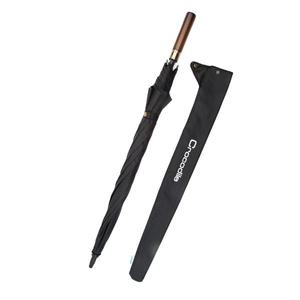 크로커다일 모던브로 70 늄 우드스틱 장우산 제트블랙, 1개