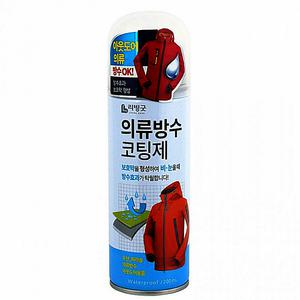 국산 의류 신발 방수 스프레이 코팅제 200ml 고어텍스 낚시복 등산복