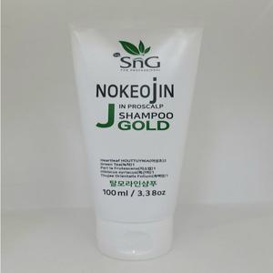 SnG 녹어진골드 산성샴푸 탈모 기능성샴푸 모근강화 어성초,자소엽,녹차함유 100ml