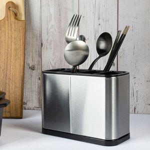 물빠짐 수저통 스텐 숟가락 젓가락 조리도구 정리함 조리도구통 조리도구수저통 보관통 조리도구보관통