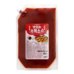 쿠즈락 맛있는 소떡소스 매운맛 2kg