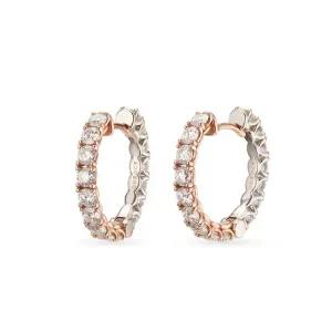 14k 모이사나이트 믹스 링귀걸이 2.5mm