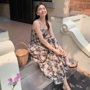 [하프클럽/]벨리스모크나시원피스 404R035S 빅사이즈 여성의류