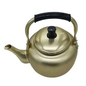 국산 양은 황주전자 노란 막걸리주전자 1리터(1L)