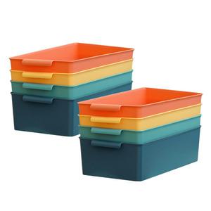 보노하우스 핸들러 바스켓 M 8P 다용도 리빙박스 펜트리 수납 속옷 양말 정리