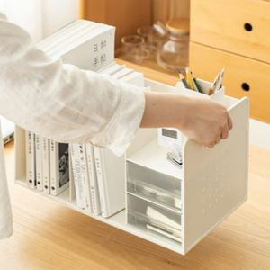 책상정리 서랍책꽂이 사무실 데스크 공부방 북카페 간이 미니 책꽂이 정리함 수납 꽂이