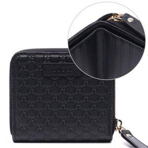 [구찌](마산점) 21FW 여성 마이크로시마 지퍼 반지갑 (449395_BMJ1G_1000_21F)