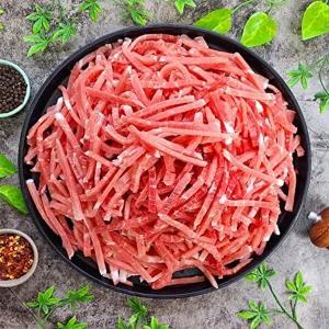 [프레쉬푸드]국내산 돼지고기 후지 뒷다리 잡채 유슬용 5mm채설기 1kg